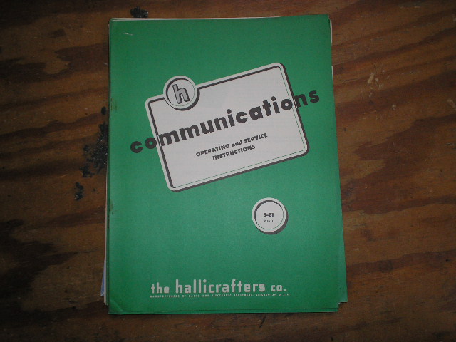 S-81 Receiver Run-1
Operator Service Manual  
